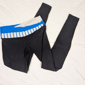 Kids Black and Blue Leggings